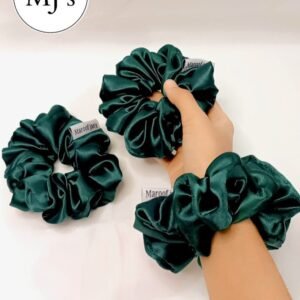 Silk scrunchie
