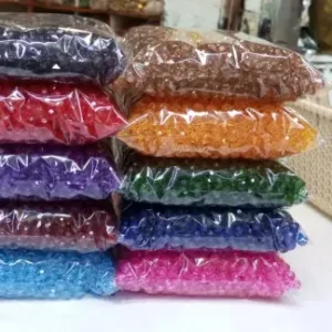 Half Kg Pack of 8mm Bag Making Beads – Available in different Colors