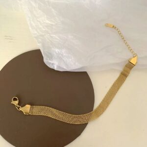 Golden Anti-Tarnish Wrist Band